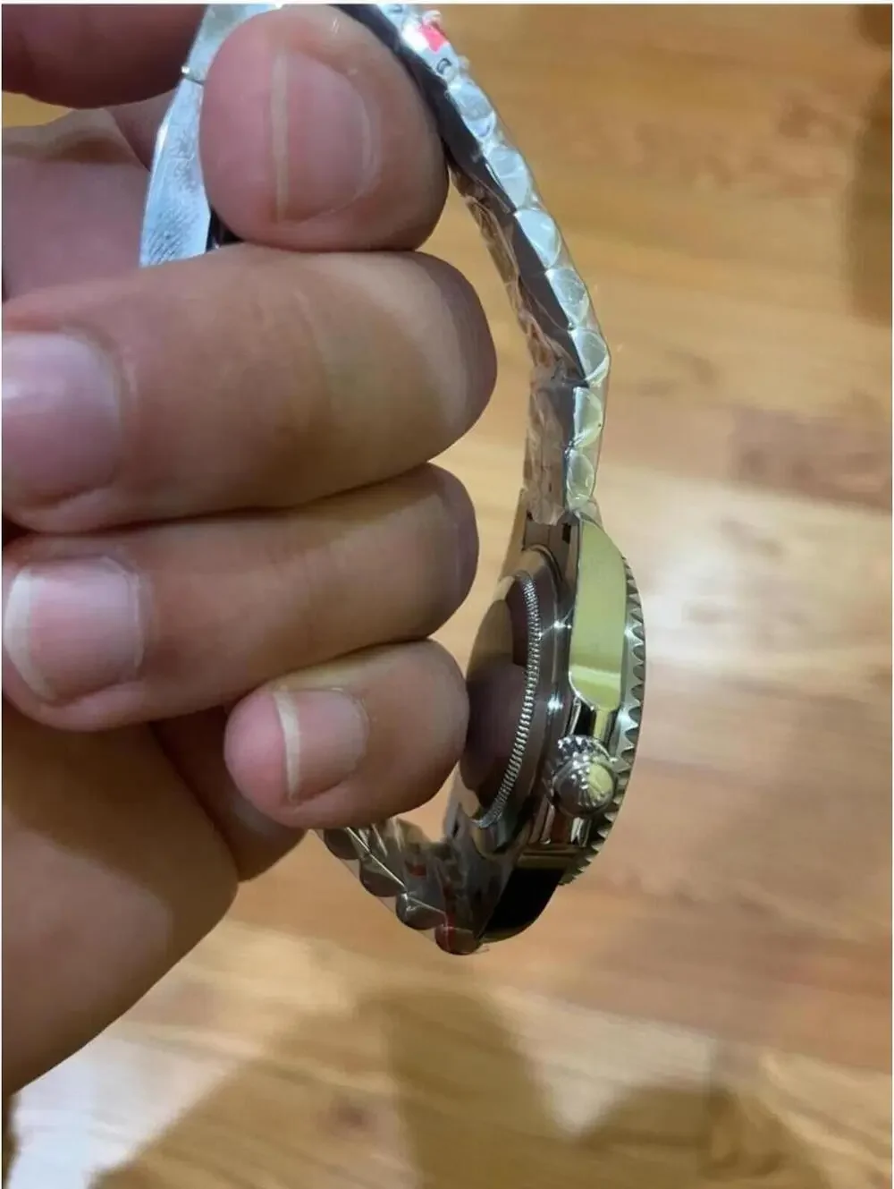 Men's Stainless Steel Mechanical Watch with Sapphire Crystal stock 224